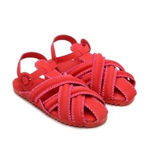 FARM RIO zigzag stitch sandal